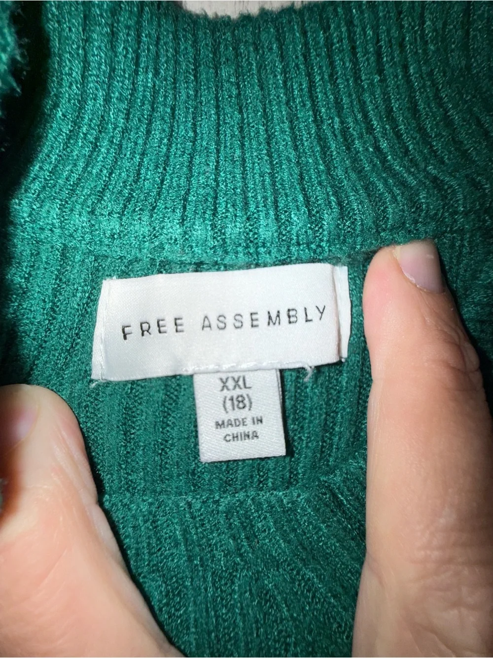 Free Assembly soft emerald